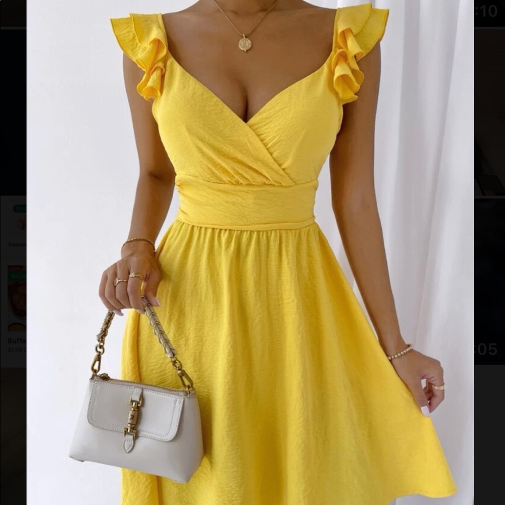 Yellow sundress